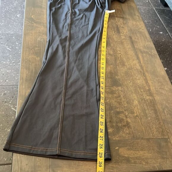 Popilush The Shapewear Jumpsuit Denim Square Neck Tank Top Flare - Picture 14 of 16